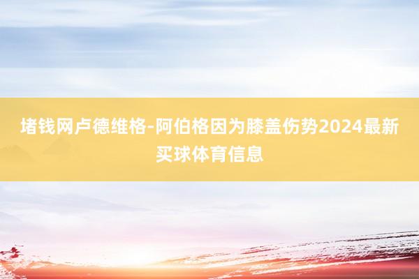 堵钱网卢德维格-阿伯格因为膝盖伤势2024最新买球体育信息