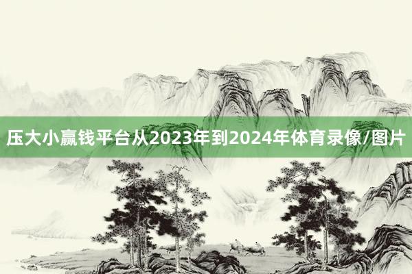 压大小赢钱平台从2023年到2024年体育录像/图片